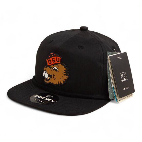 Oregon State Beavers Benny 3D Classic Rope Hat- Black - Picture 1 of 3